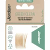 Jordan Tandenstokers Green Clean Dun 100 stuks
