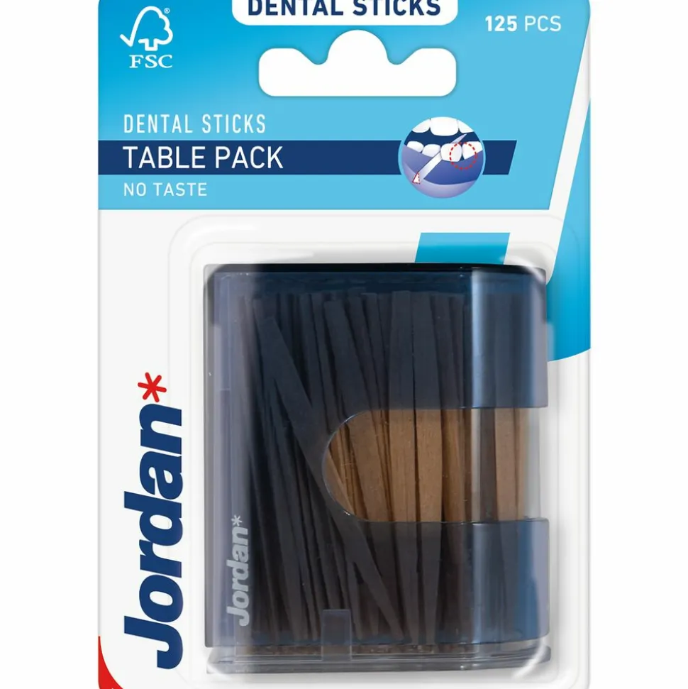 Jordan Tandenstokers Table Pack 125 stuks