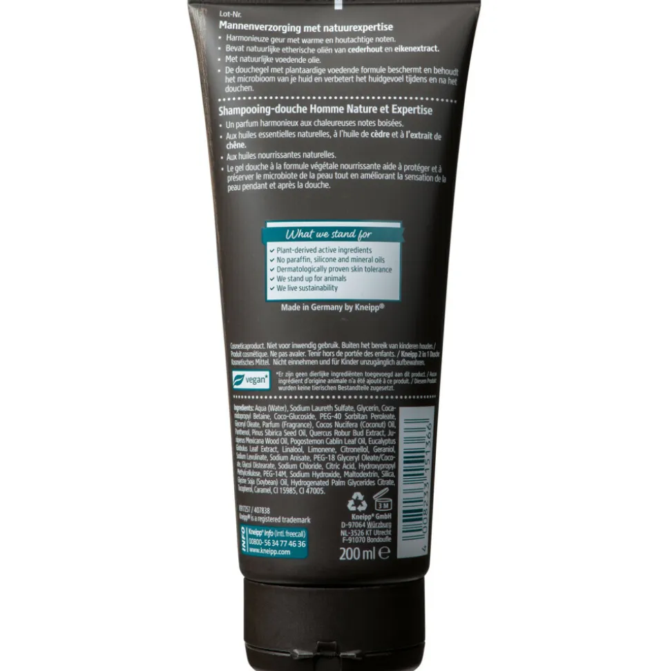 Kneipp Douche Men 2-in-1 Warm Woods 200 ml