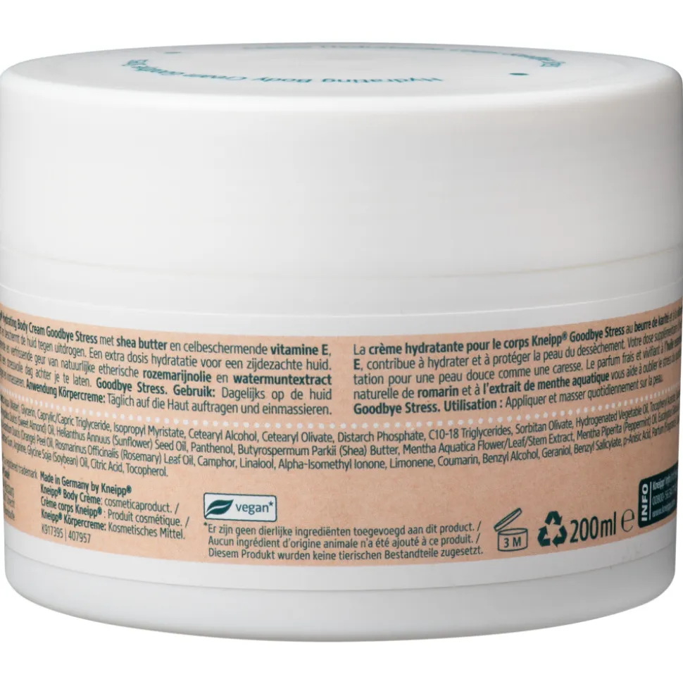 Kneipp Hydrating Body Crème Goodbye Stress 200 ml