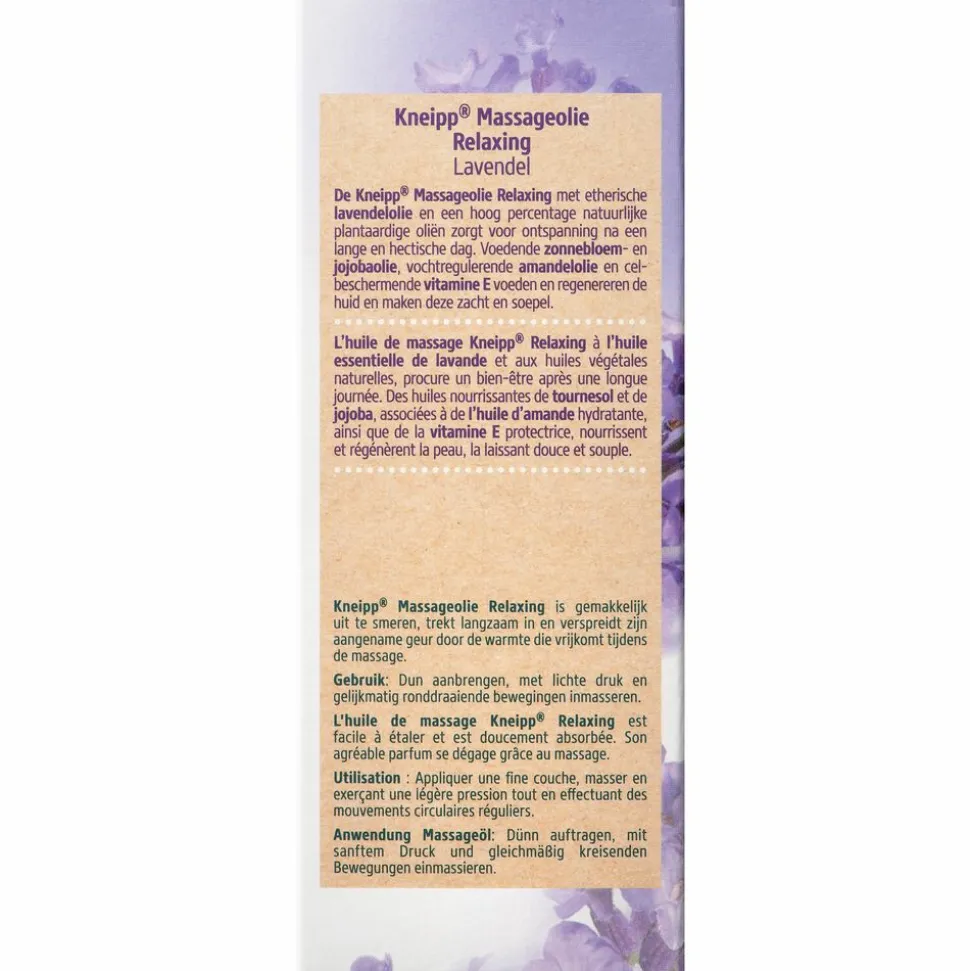 Kneipp Massageolie Lavendel 100 ml
