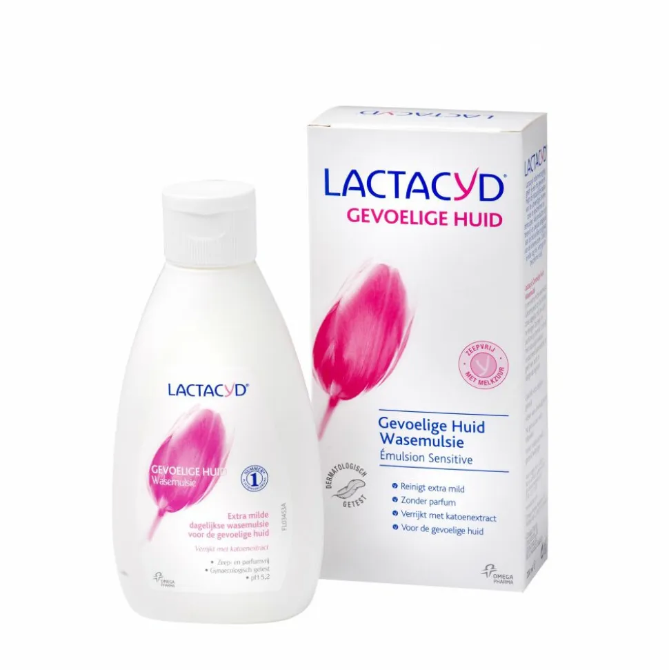Lactacyd Wasemulsie Gevoelige Huid 200 ml