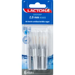 Lactona EasyGrip Ragers XXXS Grijs 2.0 mm 6 stuks