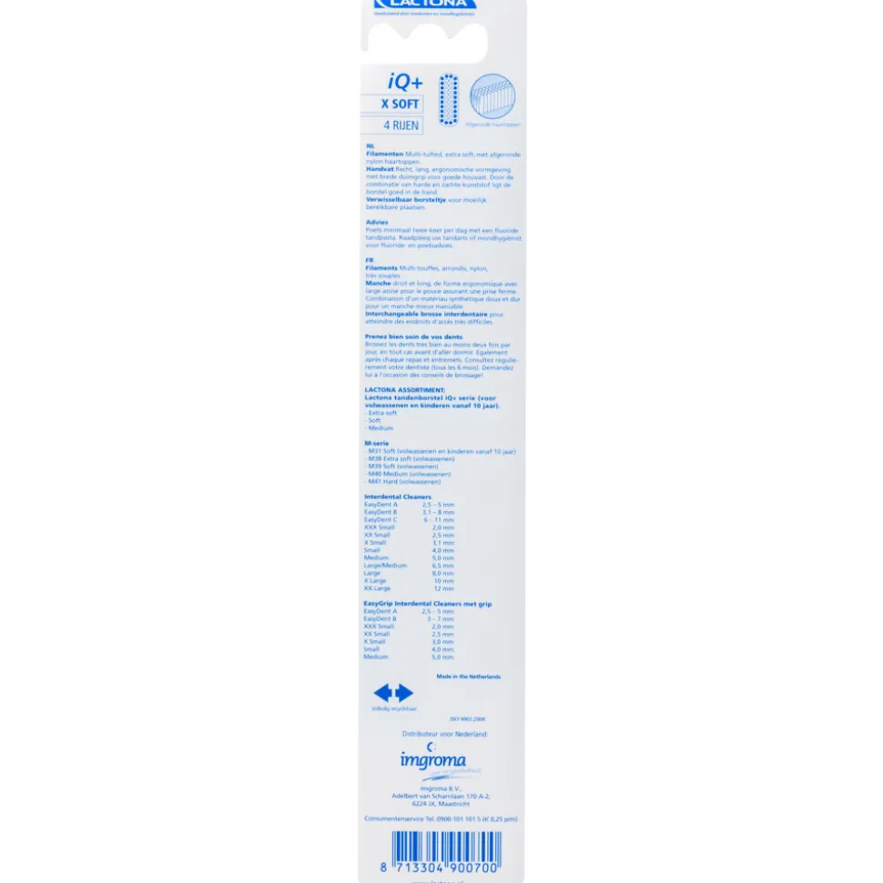 Lactona Tandenborstel IQ+ Extra soft