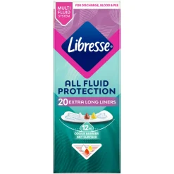 Libresse Inlegkruisjes Extra Protection Extra Long 20 stuks