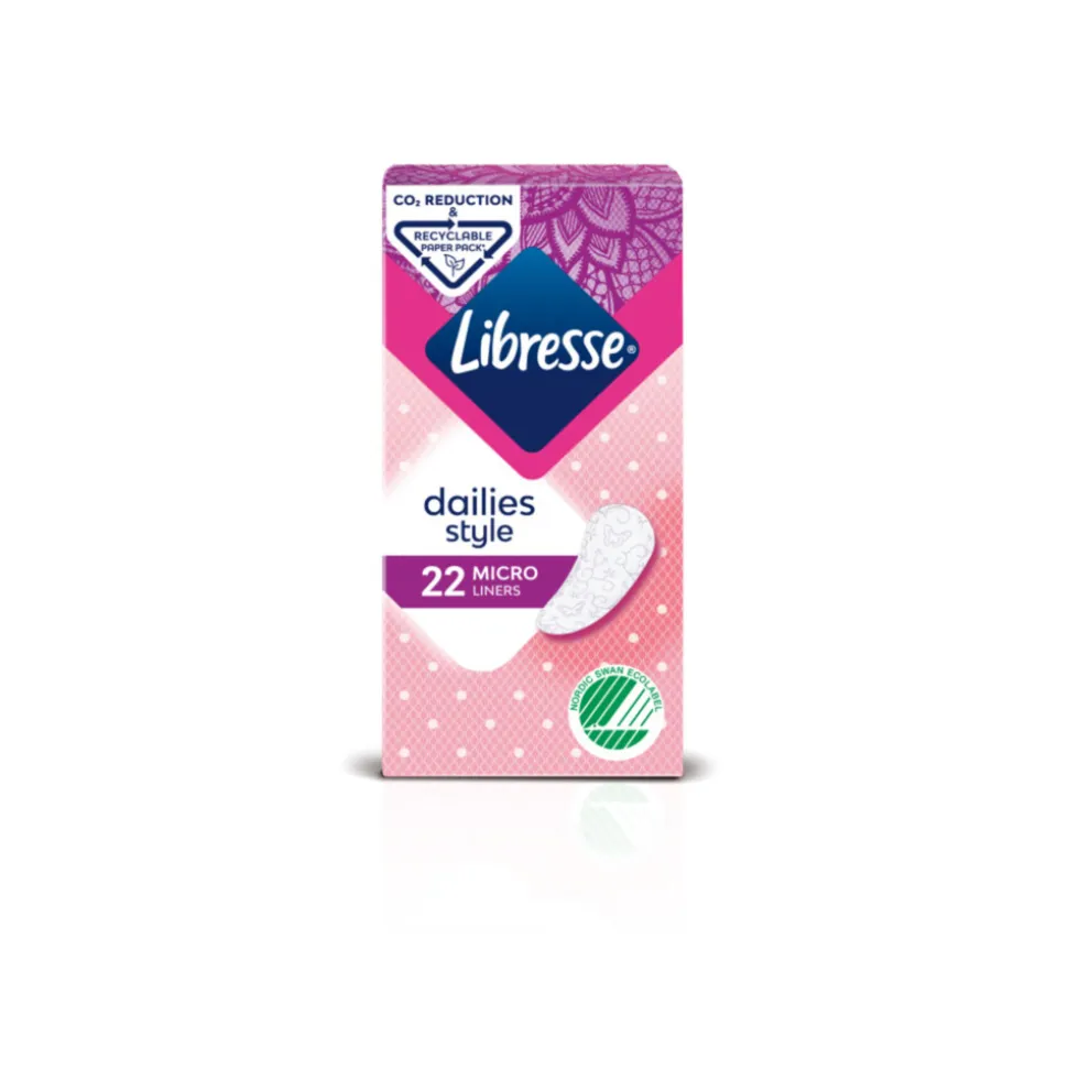 Libresse Inlegkruisjes Micro 22 stuks