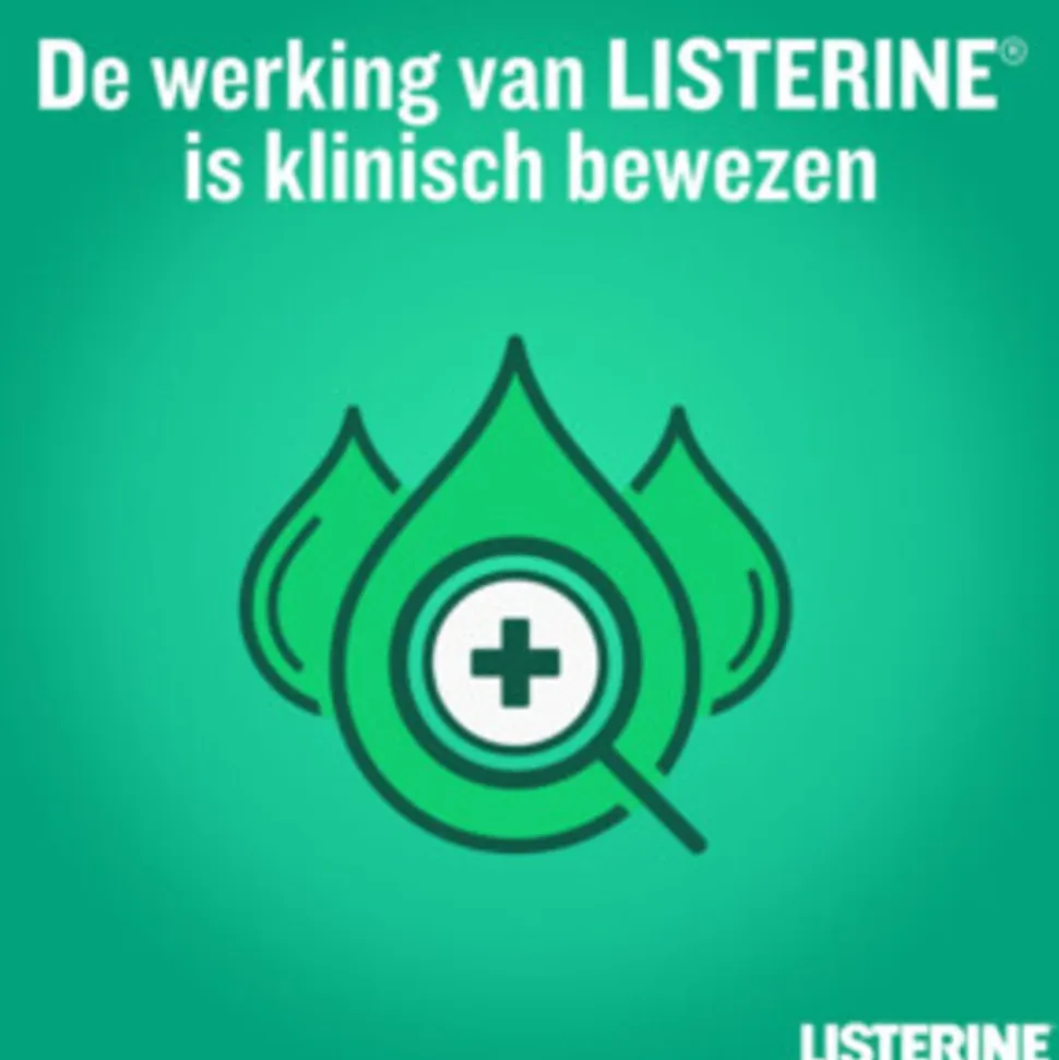 Listerine Mondwater Clean & Fresh zonder Alcohol 500 ml