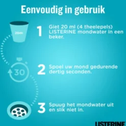Listerine Mondwater Cool Mint 500 ml