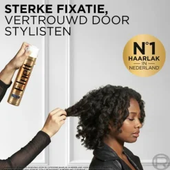 L'Oréal Elnett Satin Haarspray Sterke Fixatie 300 ml