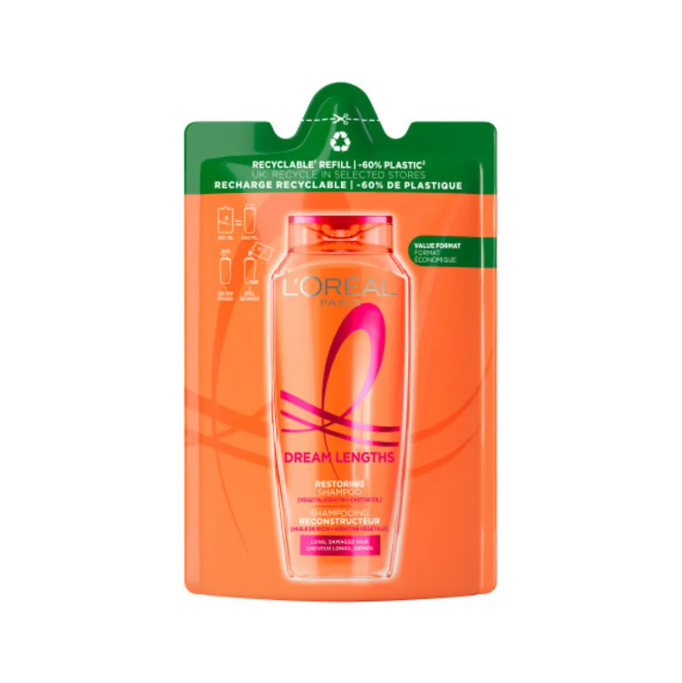 L'Oréal Elvive Dream Lengths Shampoo Refill 250 ml