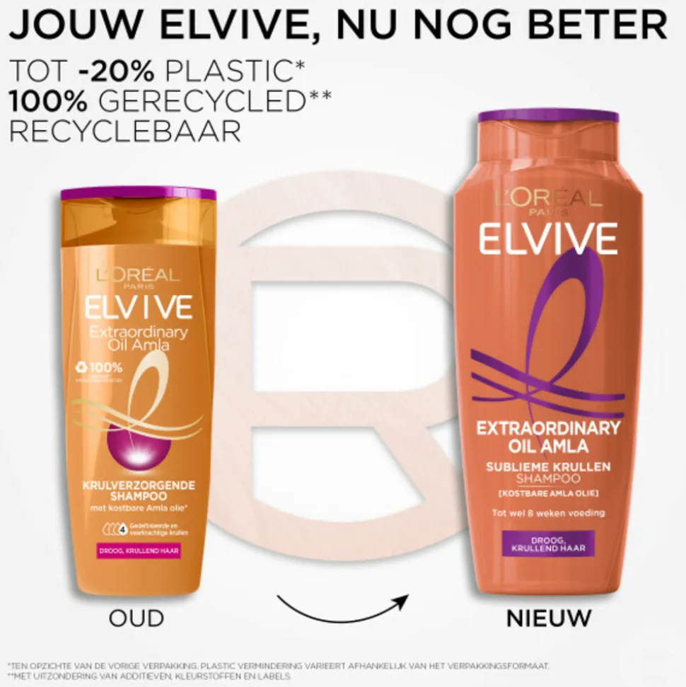L'Oréal Elvive Extraordinary Oil Krulverzorging Shampoo 250 ml