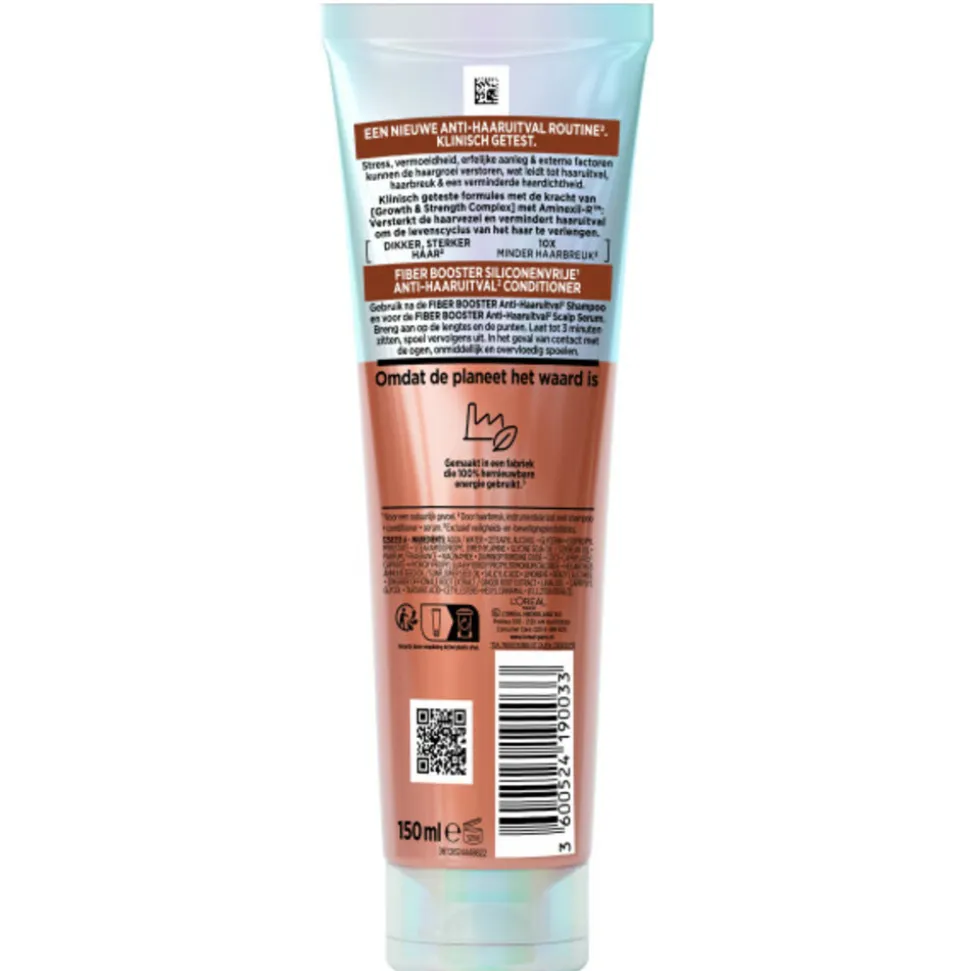 L'Oréal Elvive Fiber Booster Anti-Haaruitval Conditioner 150 ml