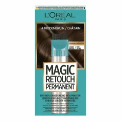 L'Oréal Magic Retouch Permanent 4 Middenbruin 95 gr