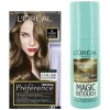 L'Oréal Preference Haarkleuring 06 Ombrie - Donkerblond + Magic Retouch Uitgroeispray Donkerblond 75 ml Pakket