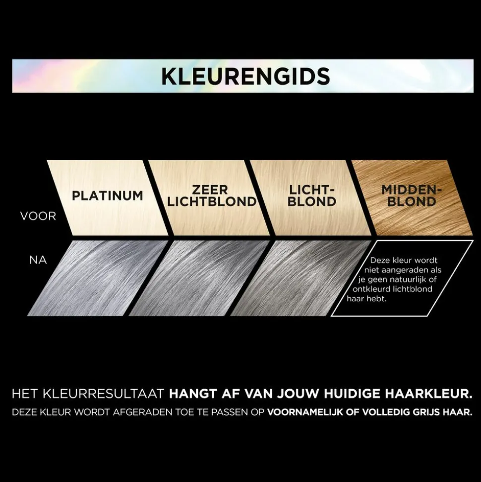 L'Oréal Preference Vivids Permanente Haarkleuring 10.112 Silver Grey