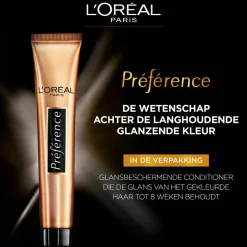 L'Oréal Préférence Permanente Haarkleuring 7.0 Middenblond