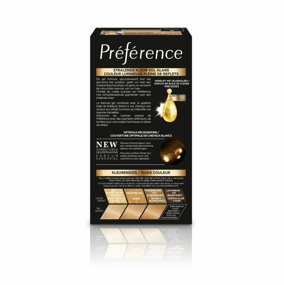 L'Oréal Préférence Permanente Haarkleuring 8.0 Lichtblond