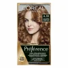 L'Oréal Préférence Permanente Haarkleuring 6.35 Donker Goud Mahonieblond