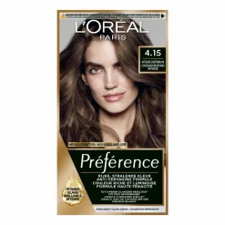 L'Oréal Préférence Permanente Haarkleuring 4.15 Diep Kastanjebruin
