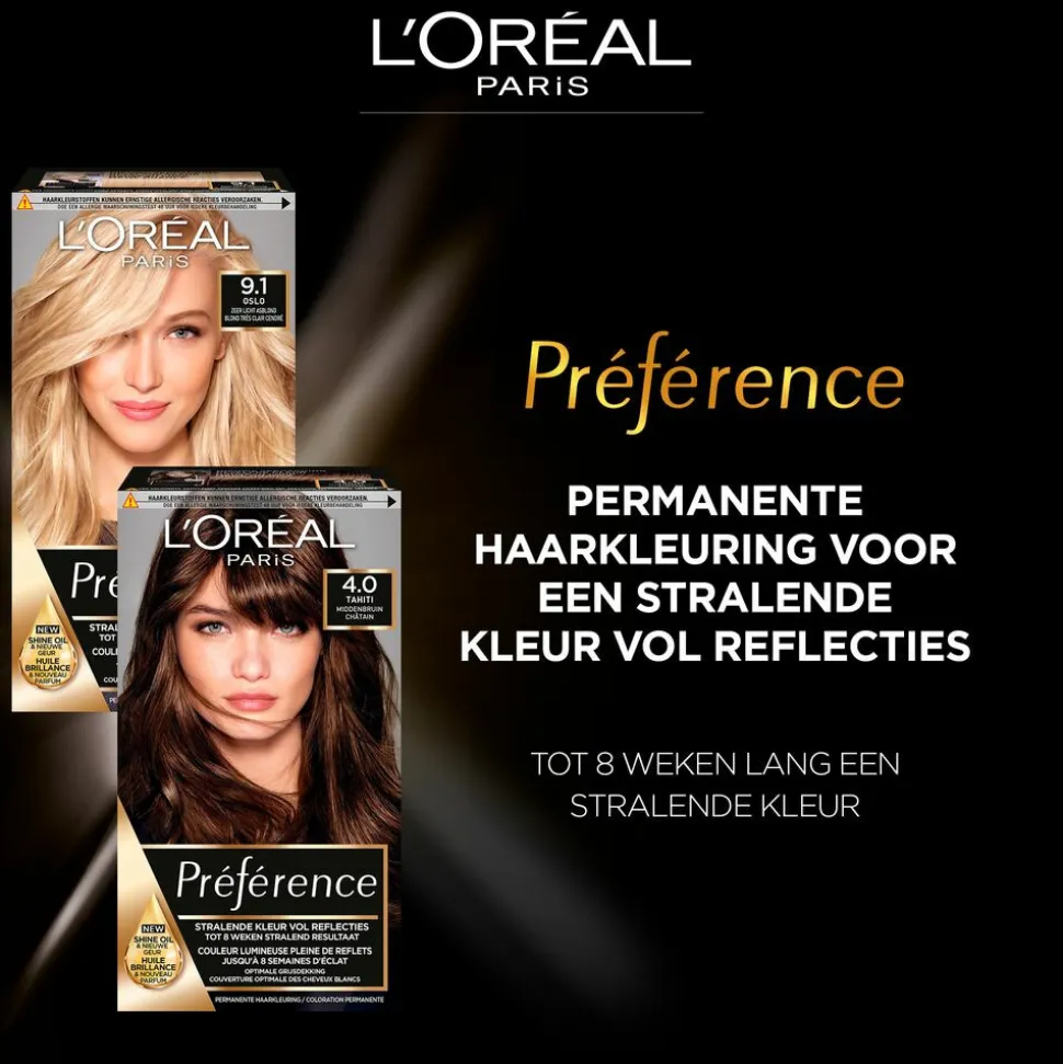 L'Oréal Préférence Permanente Haarkleuring 5.0 Lichtbruin