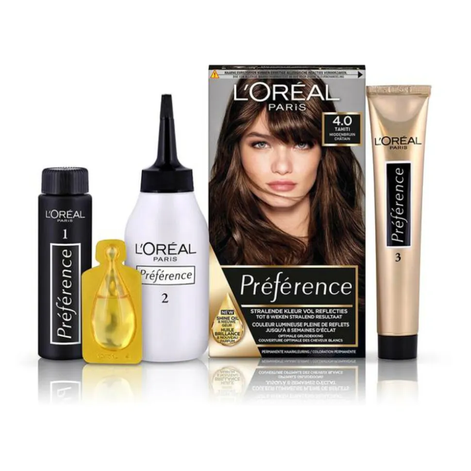 L'Oréal Préférence Permanente Haarkleuring 4.0 Middenbruin