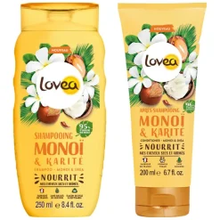Lovea Monoï & Shea Shampoo en Conditioner Pakket