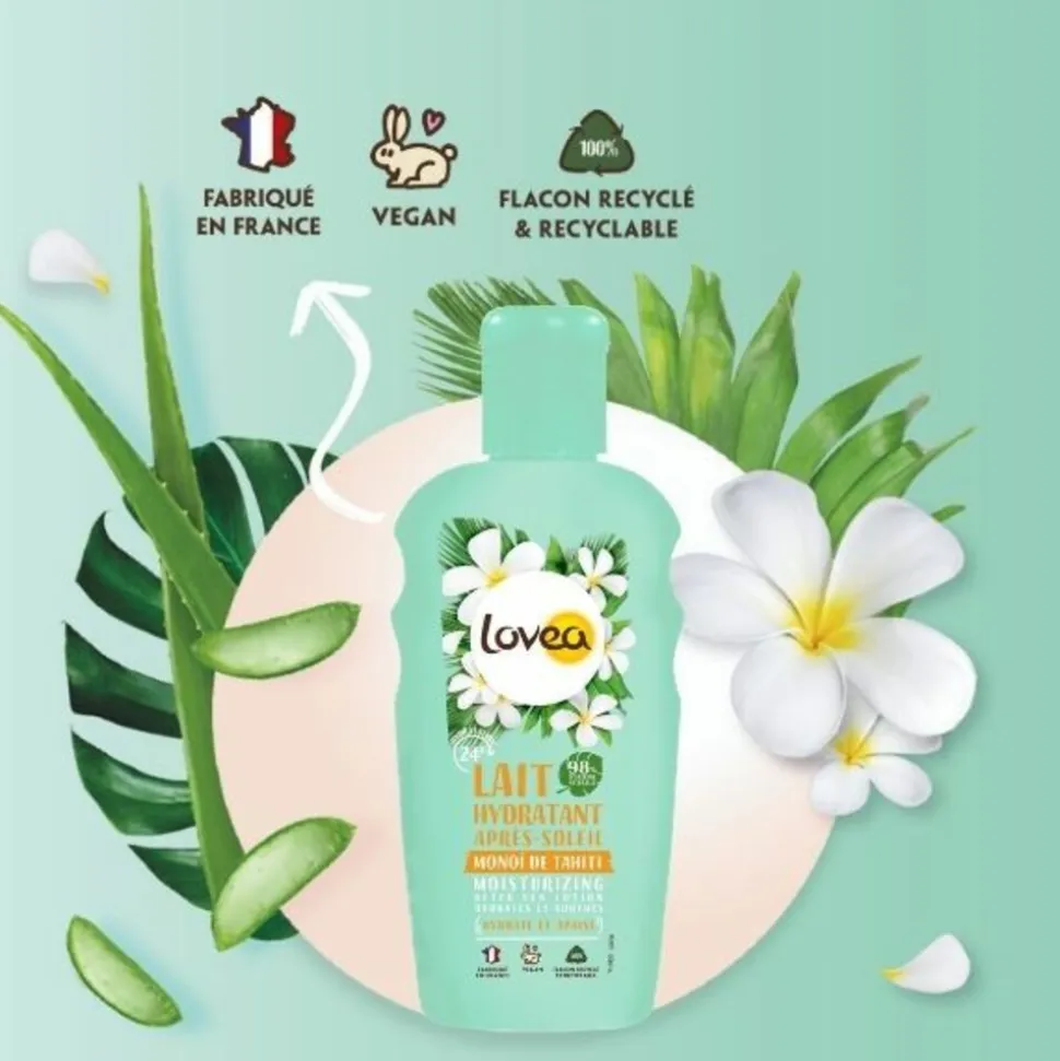 Lovea Sun Kalmerende Aftersun Melk Tahiti Monoï 150 ml