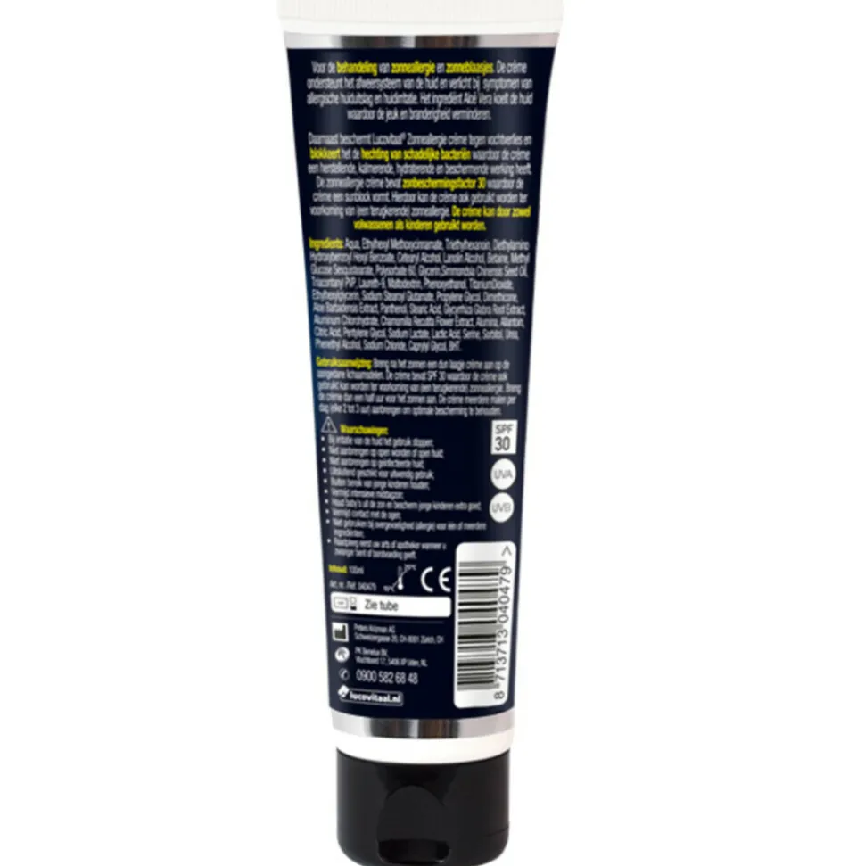 Lucovitaal Zonneallergie Crème SPF30 100 ml