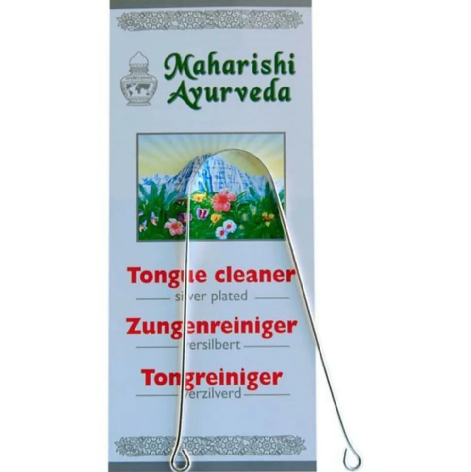 Maharishi Ayurveda Tongreiniger Verzilverd