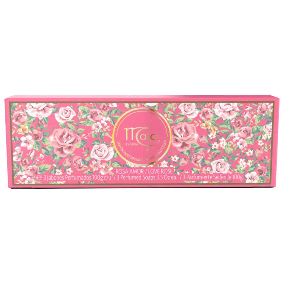 Maja Love Rose Zeep 3x 100 gr