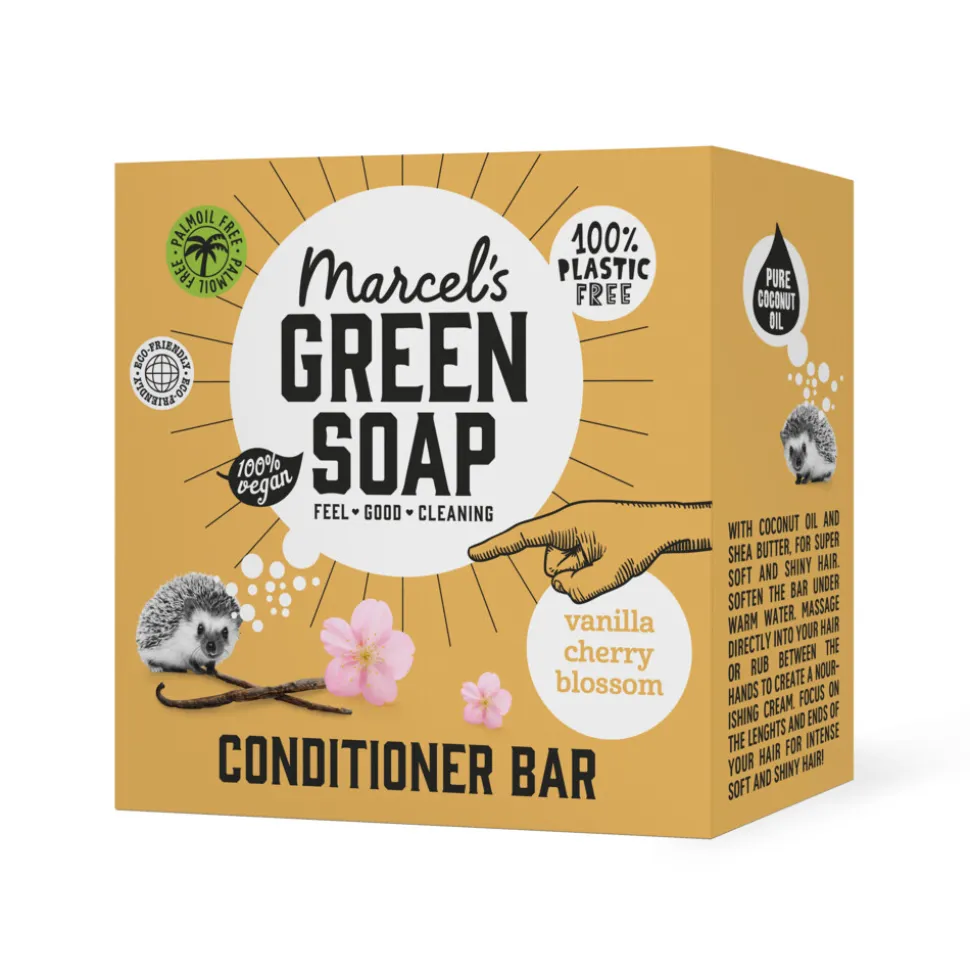 Marcel's Green Soap Conditioner Bar Vanilla & Cherry Blossom 60 gr