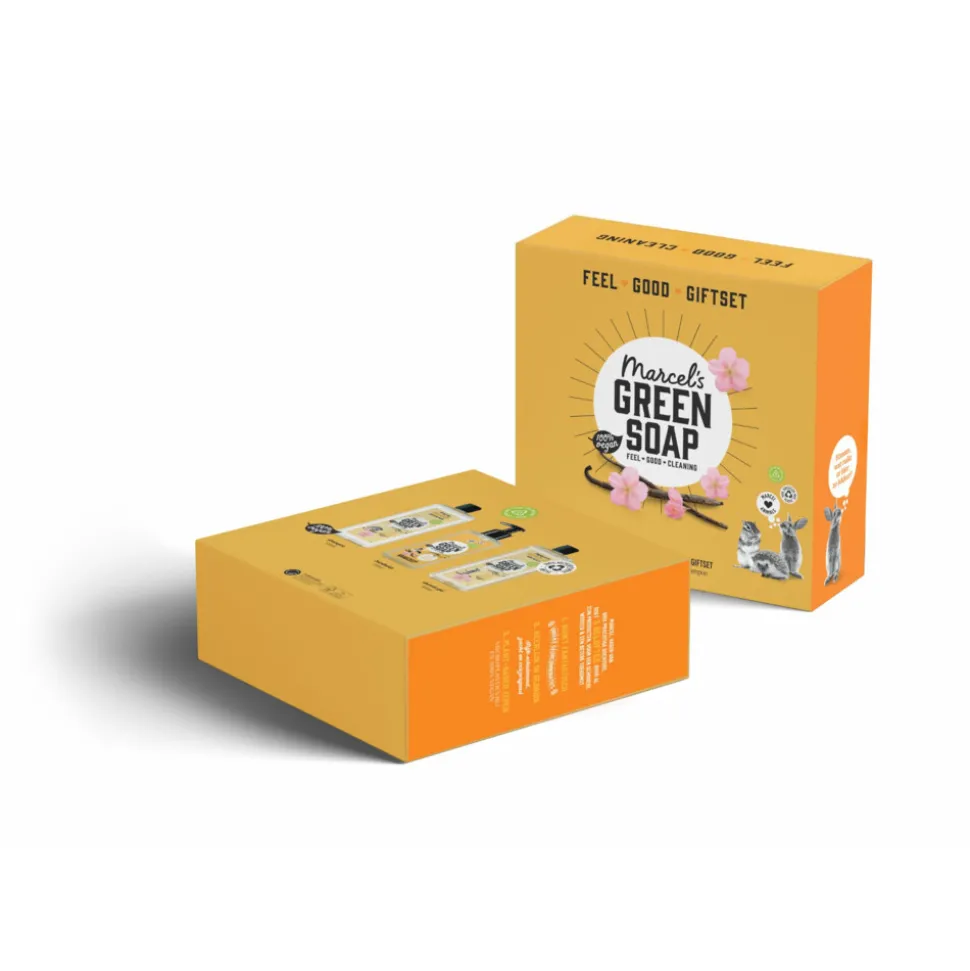 Marcel's Green Soap Giftbox Vanille Cherry Blossom 3 stuks