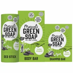 Marcel's Green Soap Plastic Vrije Verzorging Tonka & Muguet Pakket