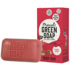 Marcel's Green Soap Showerbar Argan & Oudh 150 gr