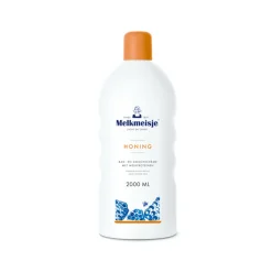 Melkmeisje Bad en Douche Crème Honing 2000 ml