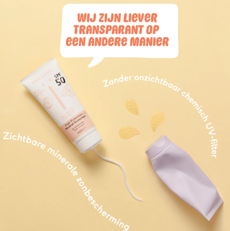 Naif Zonnebrandcrème SPF 30 30 ml