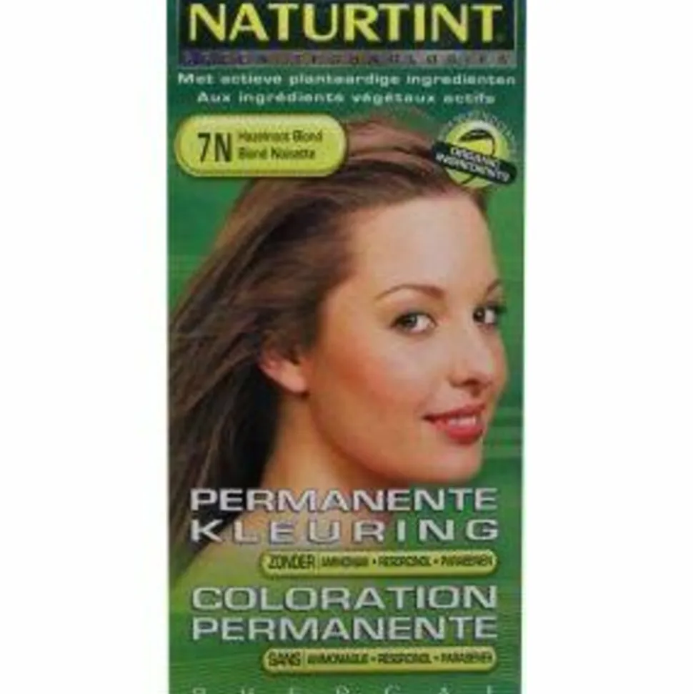 Naturtint Permanente Haarkleuring 7N Hazelnoot Blond
