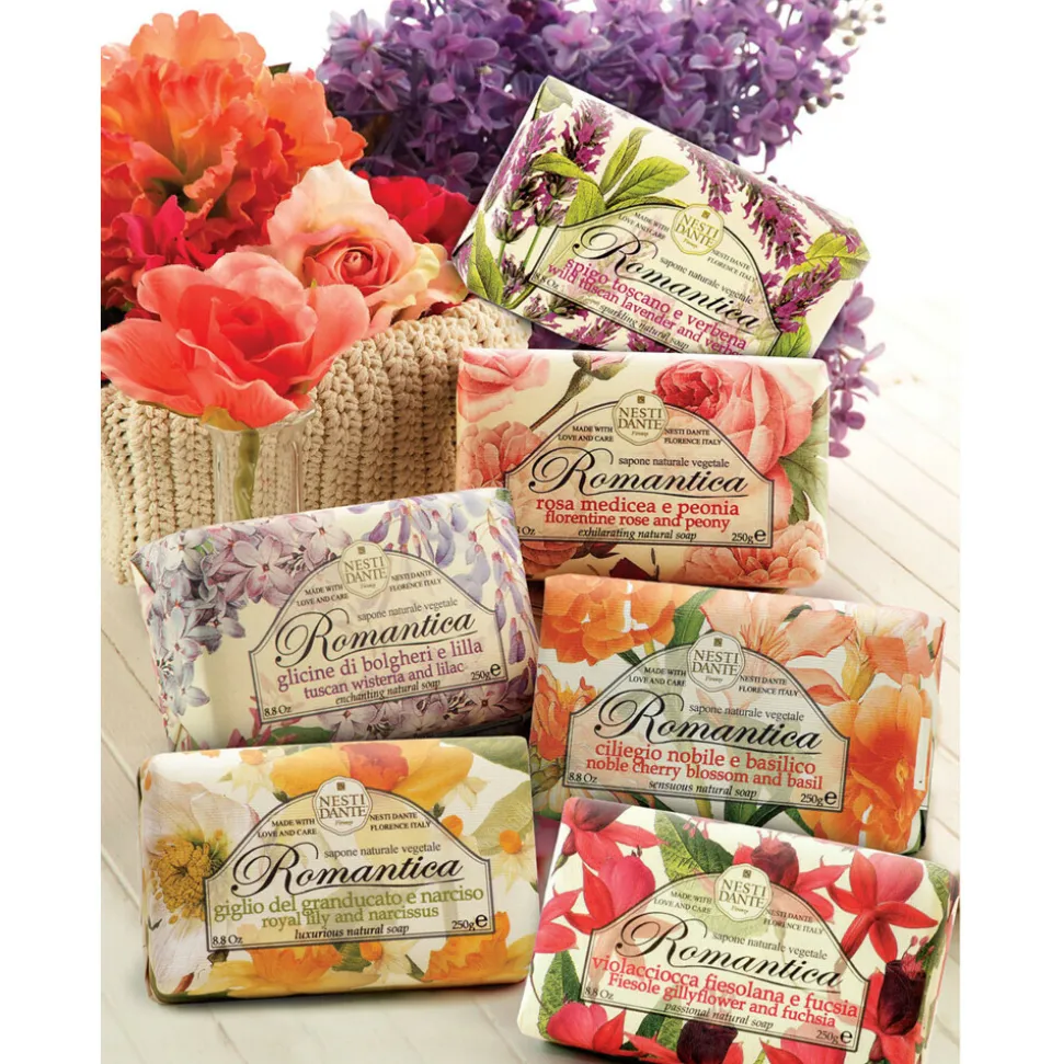 Nesti Dante Romantica Handzeep Tuscan Wisteria & Liliac 250 gr