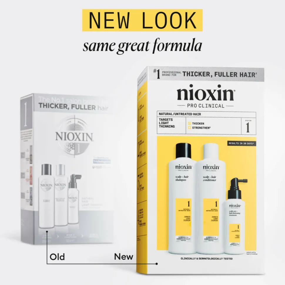 Nioxin System 1 Trial Kit 3 stuks