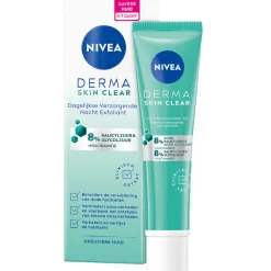 NIVEA Derma Skin Clear Nacht Exfoliant 40 ml