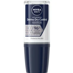 NIVEA Men Deodorant Roller Derma Dry Control 50 ml