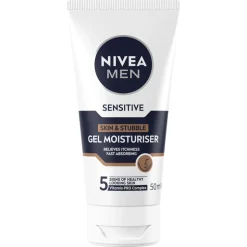 NIVEA Men Sensitive Skin & Stubble Moisturizer Gezichtsgel 50 ml