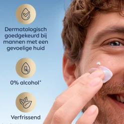 NIVEA Men Sensitive Skin & Stubble Moisturizer Gezichtsgel 50 ml