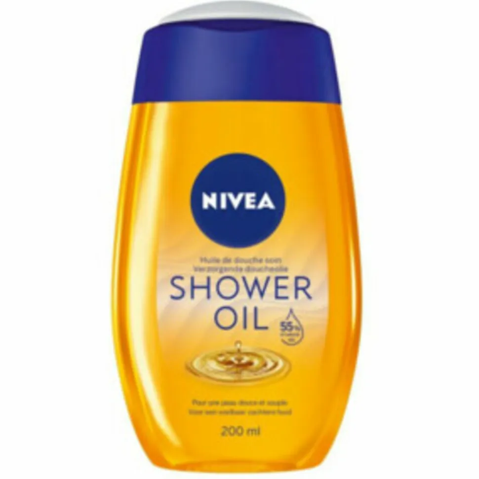 Nivea Natural Doucheolie + Showergel Men Pakket