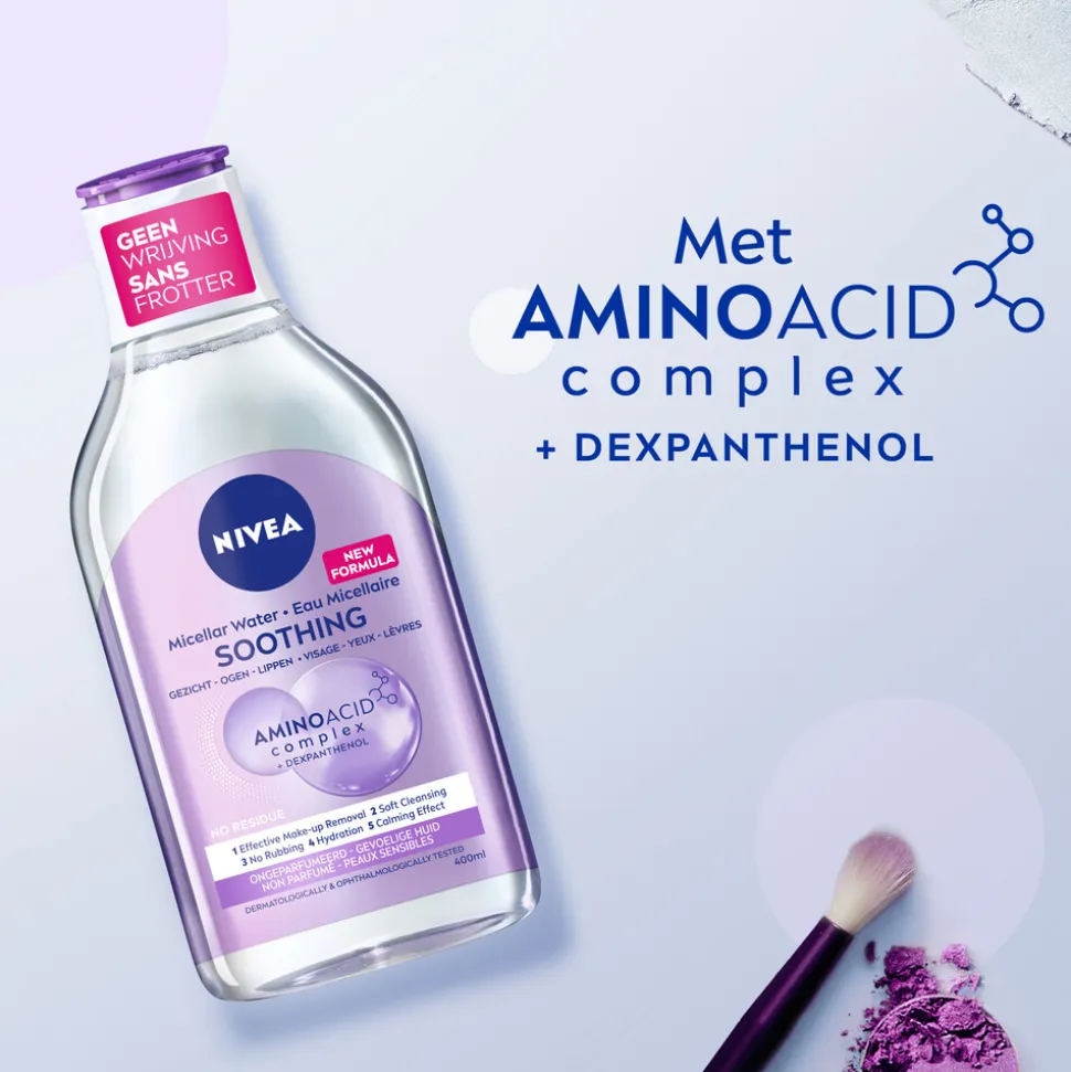NIVEA 0% Residu Micellair Water Gevoelige Huid 400 ml