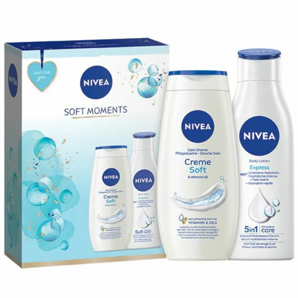 NIVEA Soft Moments Geschenkset 1 set