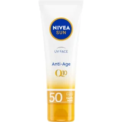 NIVEA Sun Anti-Age Q10 Zonnecrème Gezicht SPF 50 50 ml