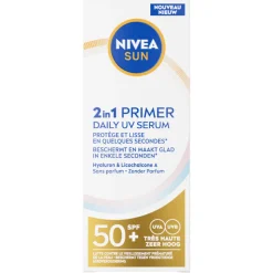 NIVEA Sun 2-in-1 Primer Gezichtsserum SPF 50+ 30 ml