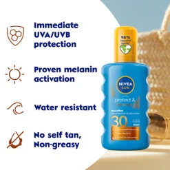 NIVEA Sun Protect & Bronze Zonnespray SPF 30 200 ml