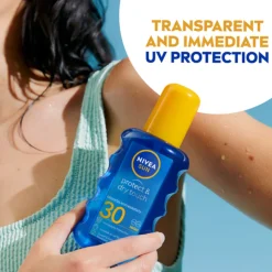 NIVEA Sun Protect en Dry Touch Verfrissende Vernevelende Spray SPF 30 200 ml